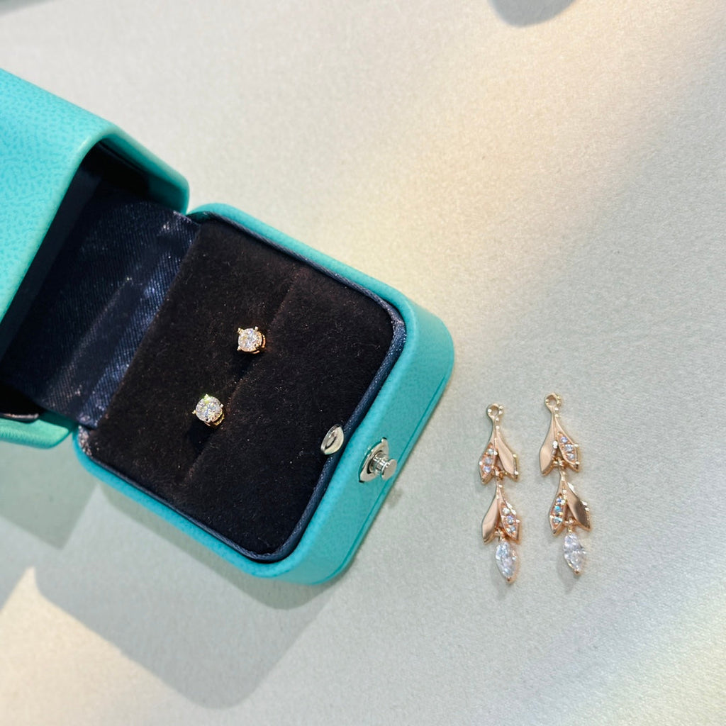 18K Tiffany & Co. Victoria Vine Convertible Drop Earrings