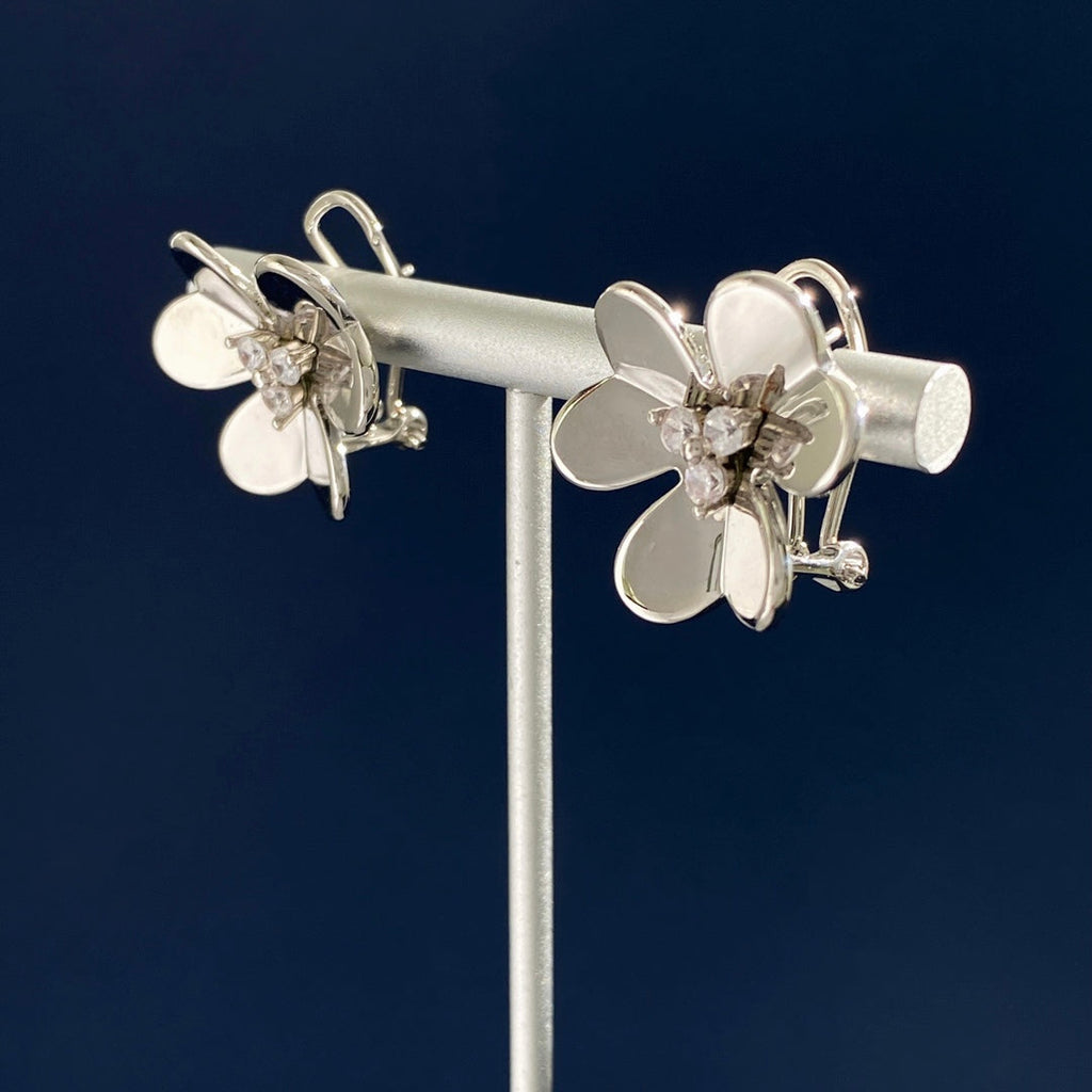 18K Van Cleef & Arpels Frivole Large Model Earrings