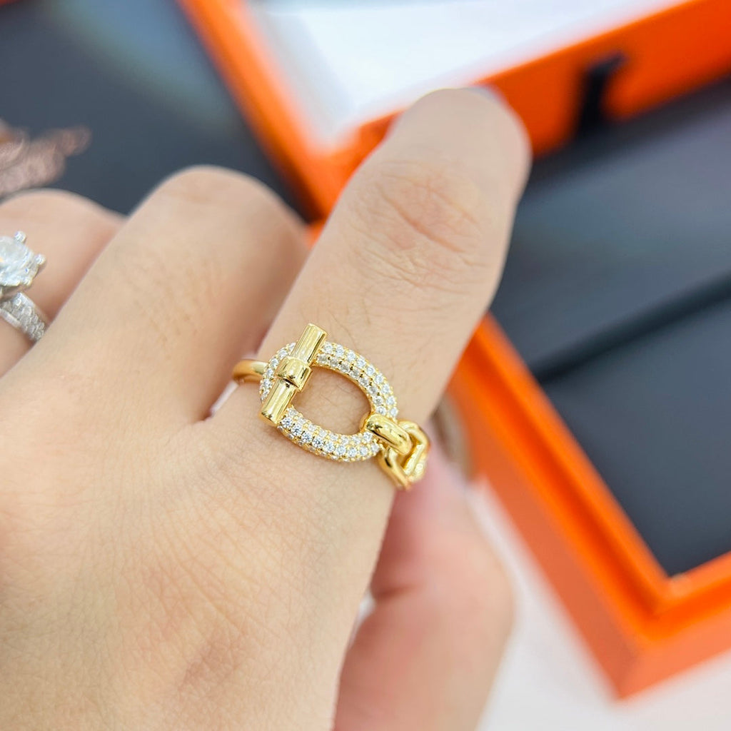 18K Adage Hermès Ring