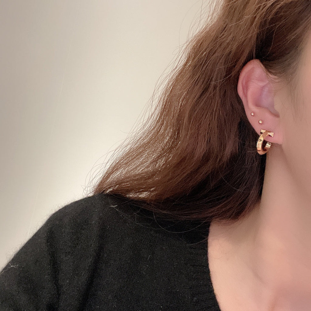 18K Tiffany & Co. Hoop Earrings