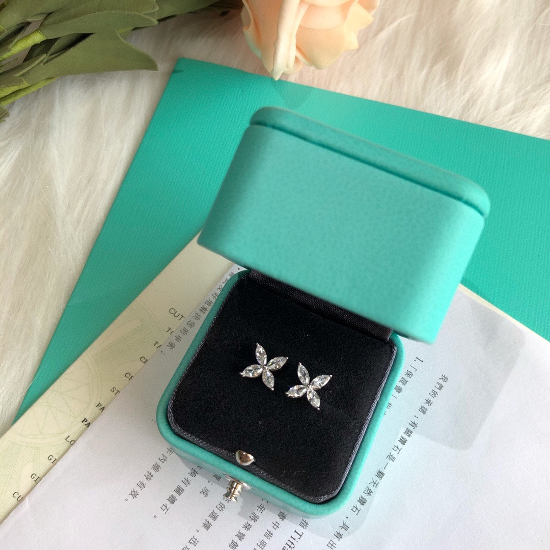 18K Tiffany & Co. Victoria Earrings