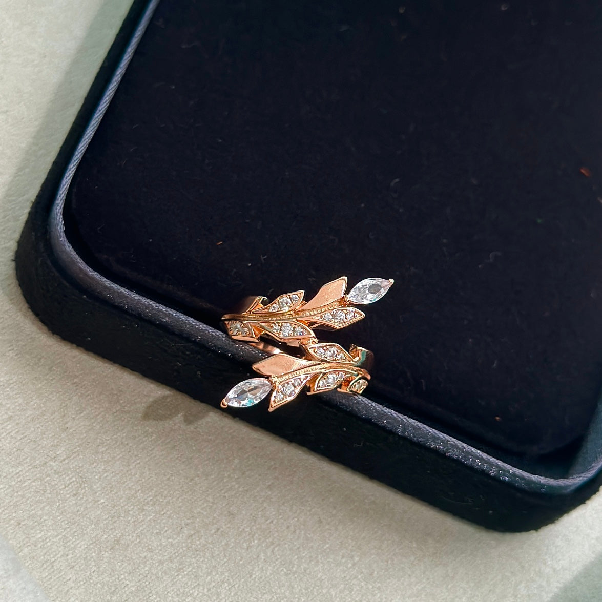 18K Tiffany & Co. Victoria Vine Bypass Ring