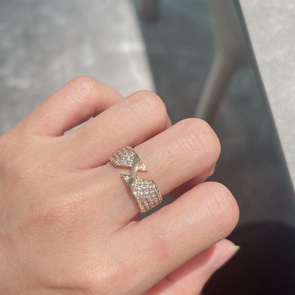 18K Chaumet Liens Diamond Ring