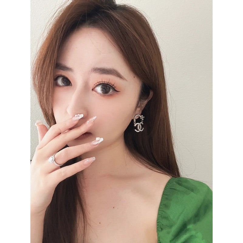 18K Chanel Diamond Earrings