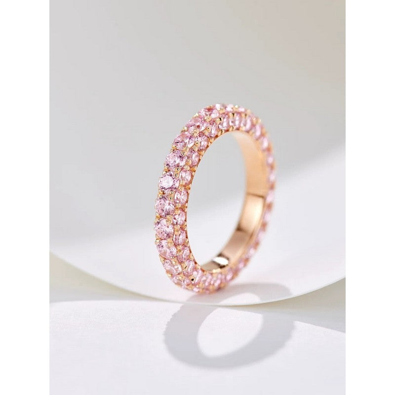 18K Tiffany & Co. Pink Crystal Ring