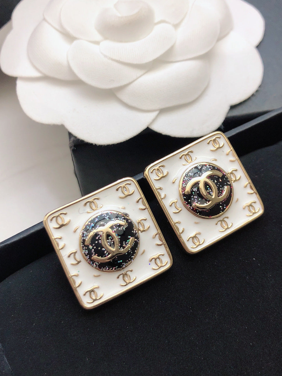 18K Vintage Chanel Earrings