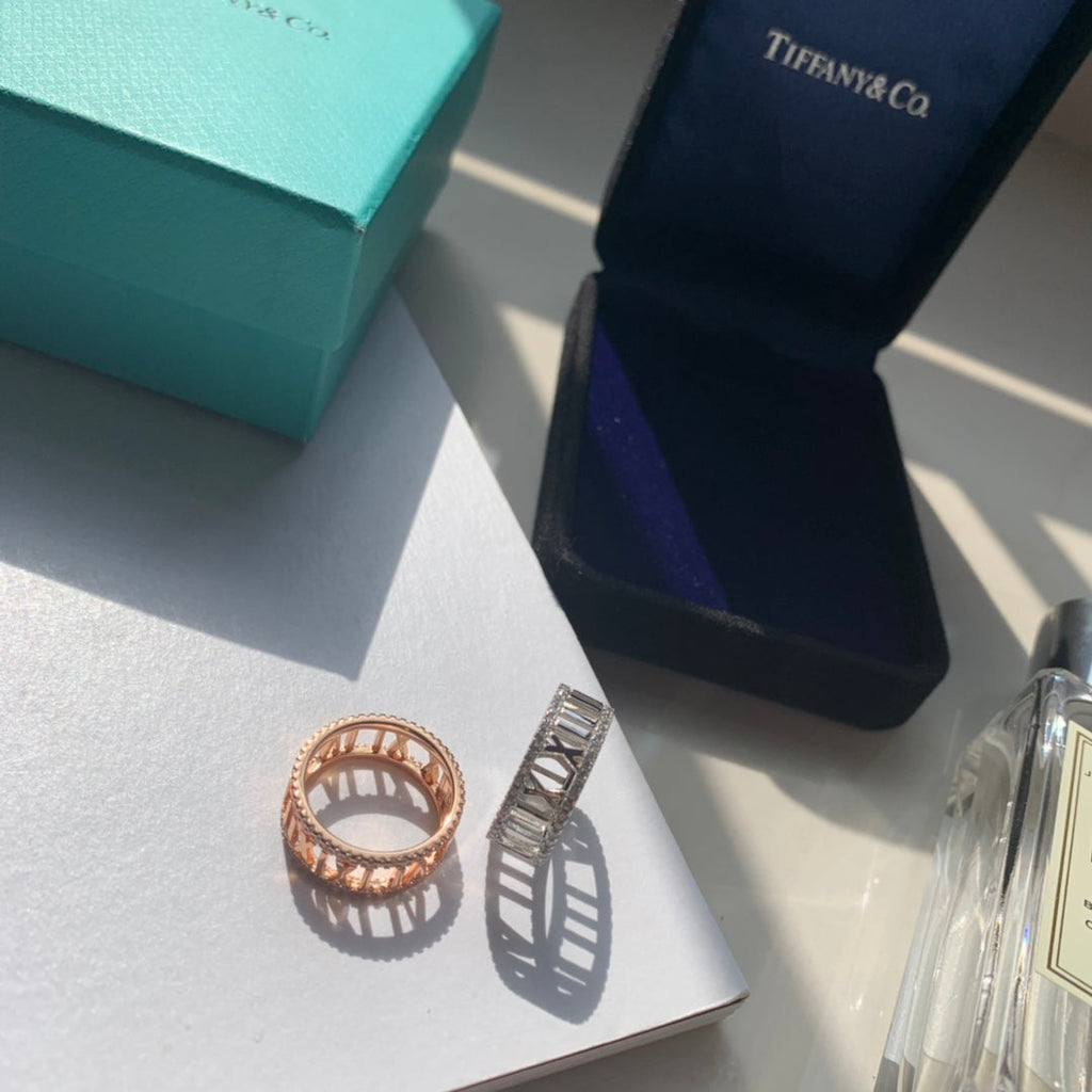 18K Tiffany & Co. Atlas Diamond Ring