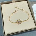 18K BVLGARI Fiorever Central Diamond Bracelet