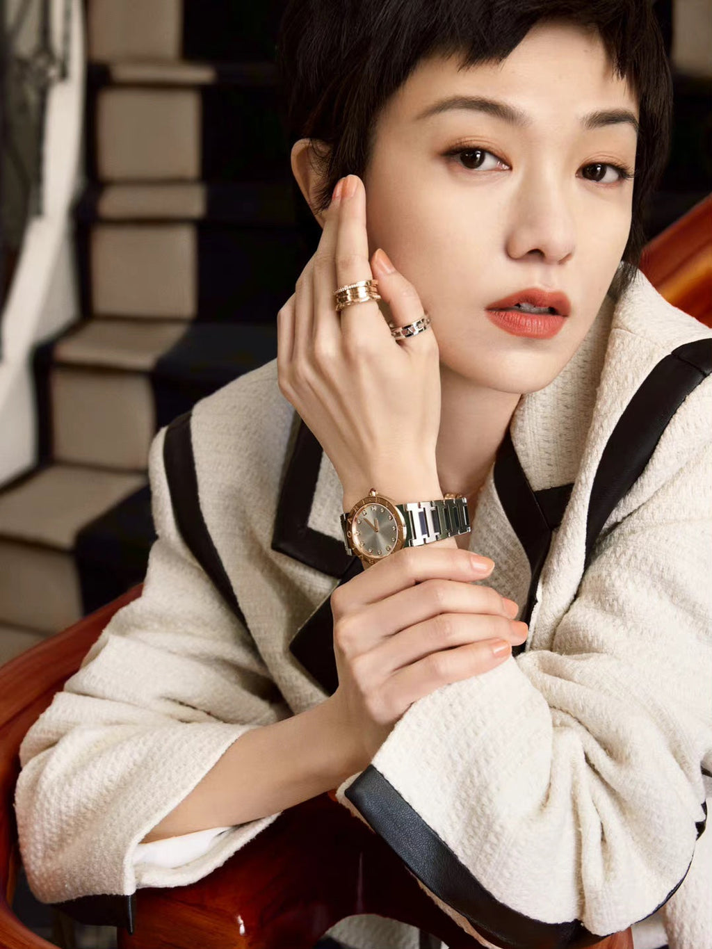 18K BVLGARI B.Zero1 Diamond Ring