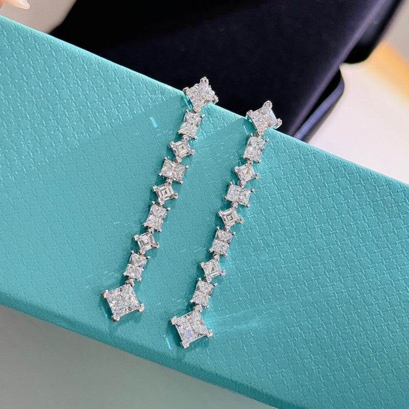 18K Tiffany & Co. Diamond Earrings