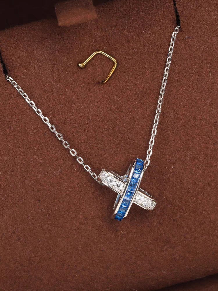 18K Chaumet Jeux De Liens Pendant Necklace