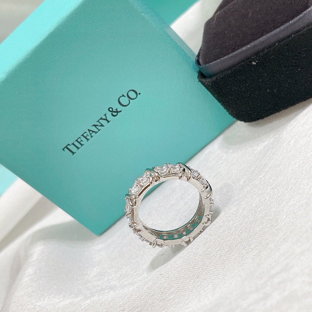 18K Tiffany & Co. Schlumberger Eighteen Stone Ring