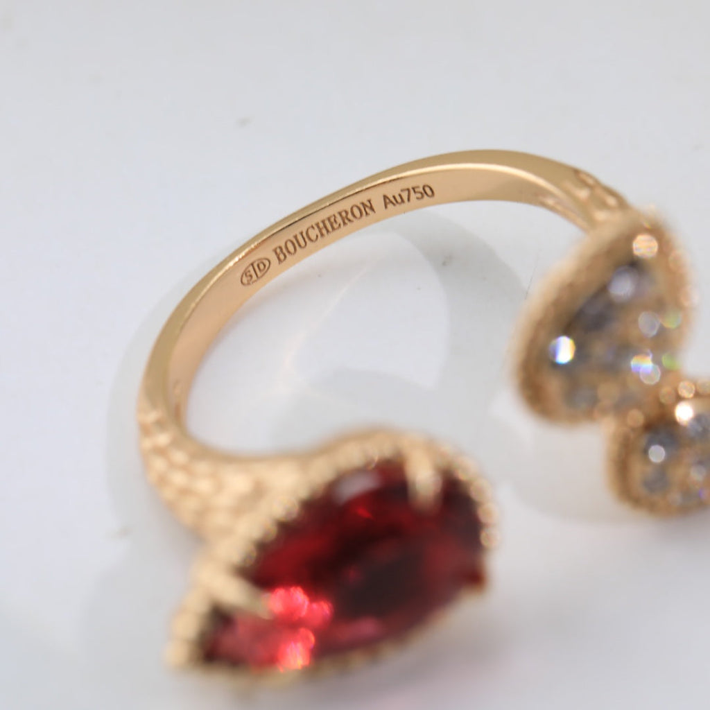 18K Boucheron Serpent Bohème Diamonds Ring