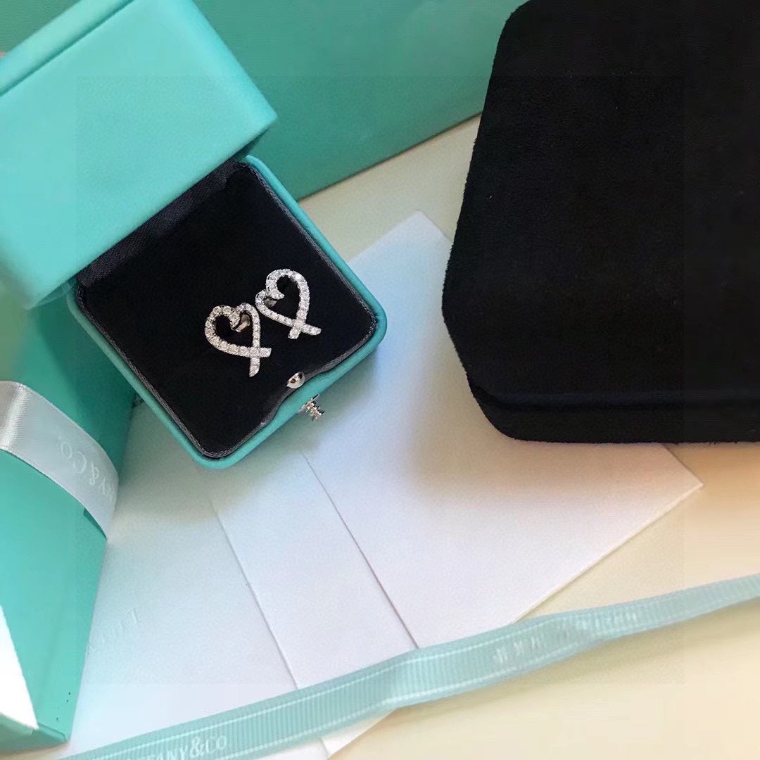18K Tiffany & Co. Diamond Earrings