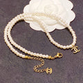 18K Chanel Pearls Choker Necklace