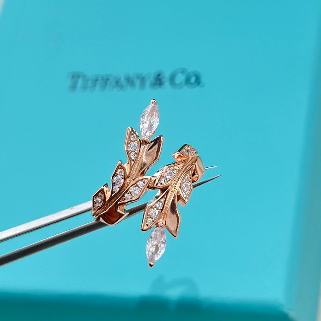 18K Tiffany & Co. Victoria Vine Bypass Ring