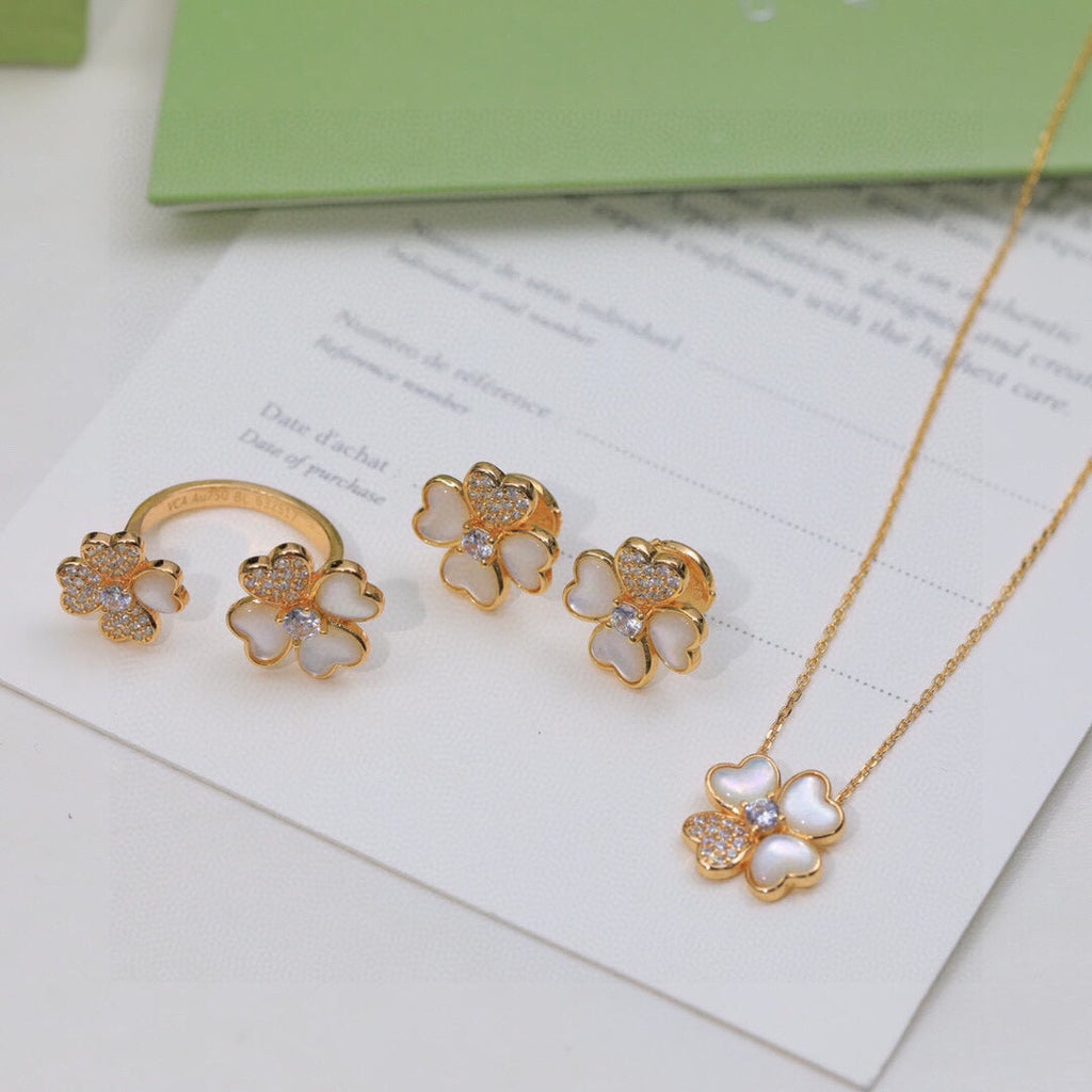 18K Van Cleef & Arpels Cosmos Medium Earrings