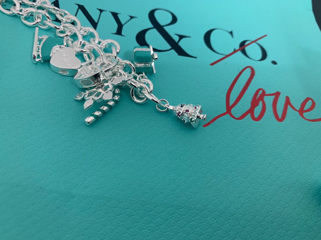 18K Tiffany & Co. Christmas Tag Bracelet