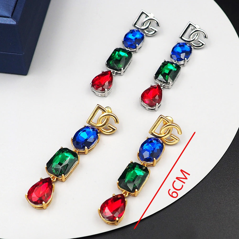 18K Dolce & Gabbana DG Clip-On Earrings