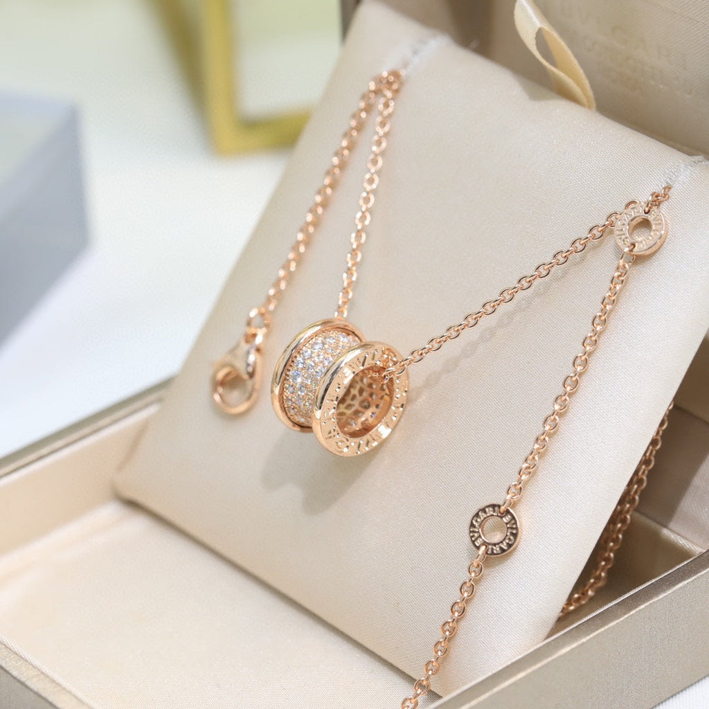 18K BVLGARI B.ZERO1 Diamonds Necklace