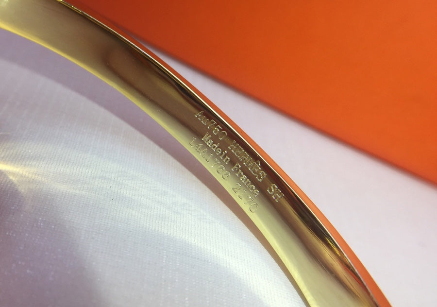 18K Collier De Chien Diamond Hermès Bracelet
