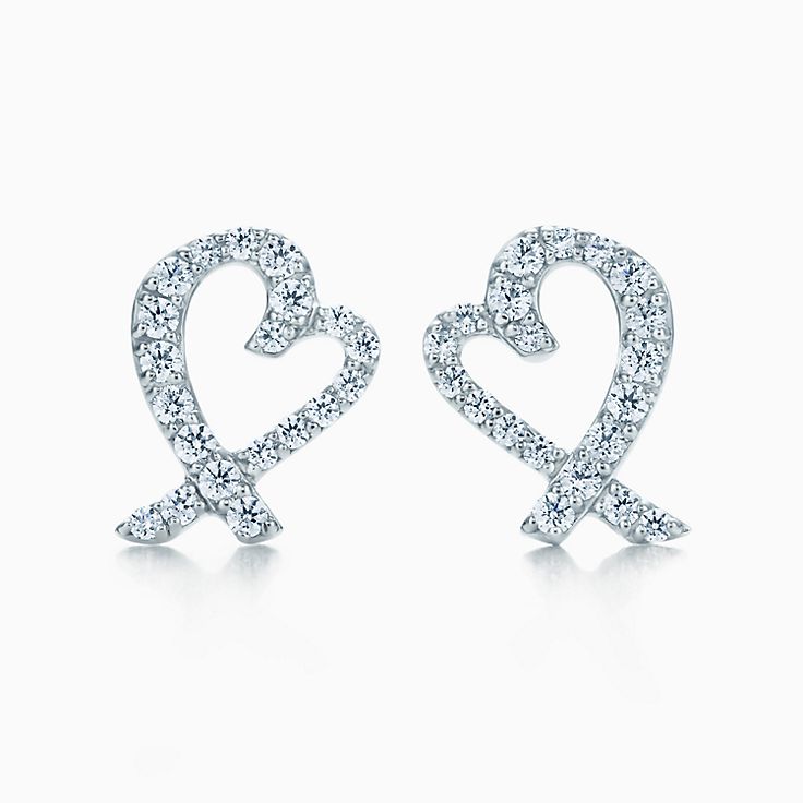 18K Tiffany & Co. Diamond Earrings