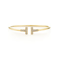 18K Tiffany & Co. Diamond Wire Bracelet