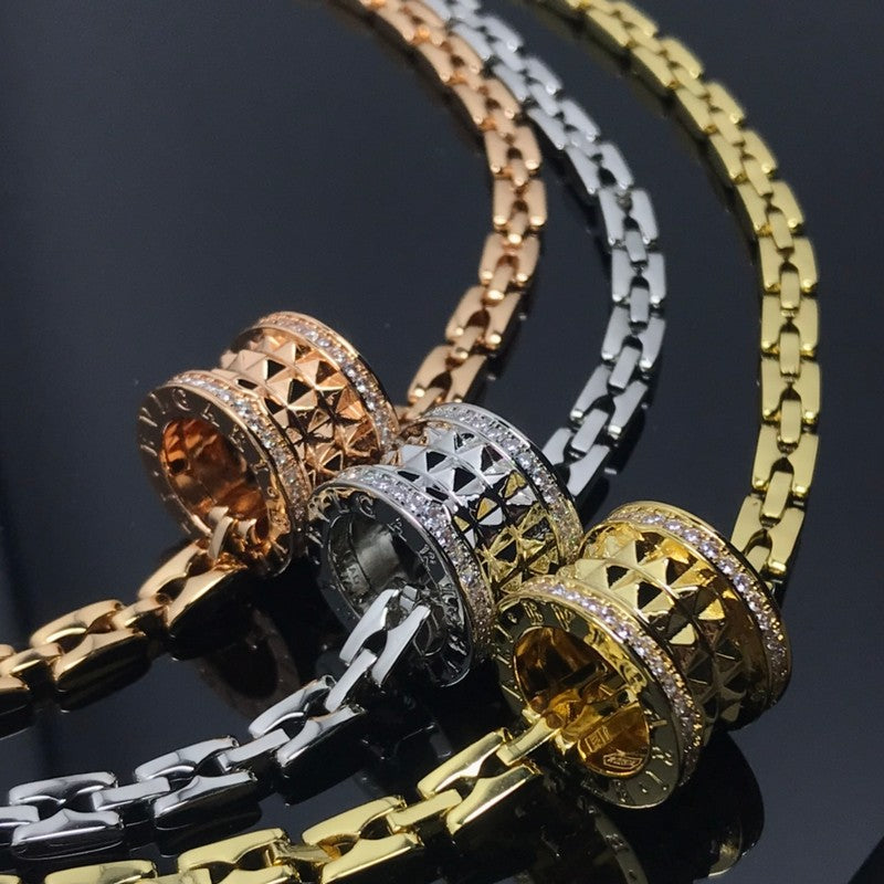 18K BVLGARI B.ZERO1 Chain Link Necklace
