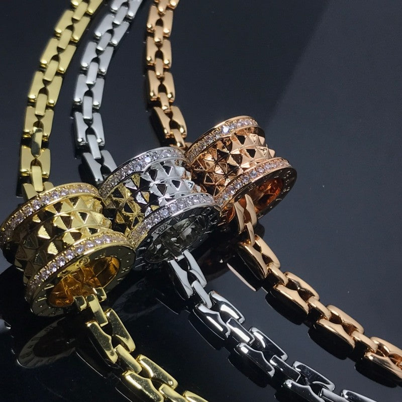 18K BVLGARI B.ZERO1 Chain Link Necklace
